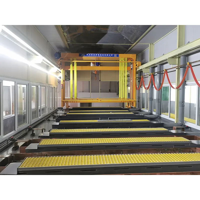 Linea di galvanica a portale: la soluzione intelligente per la produzione di galvanica ad alto mix e a basso volume