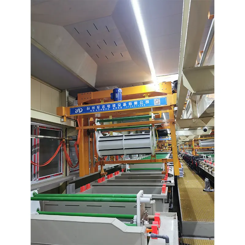 Linea di cromatura a botte Rame-Nichel-Cromo